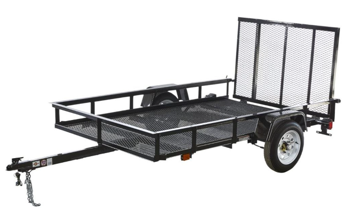 Carry-On 5X8G 2000 lb. GVWR Mesh Floor Trailers