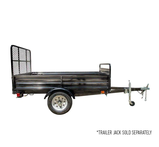 DK2 4.5 ft. x 7.5 ft. Single Axle Utility Trailer Kit with Drive-Up Gate