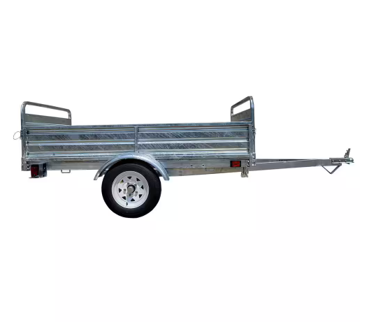 DK2 1639 lbs. Payload Capacity 4.5 ft. x 7.5 ft. Galvanized Steel Utility Trailer Kit with Bed Tilt and Collapsing Ends