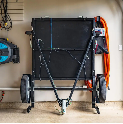 DK2 1450 lbs. Capacity 4 ft. x 8 ft. Multi-Purpose Folding Utility Trailer Kit