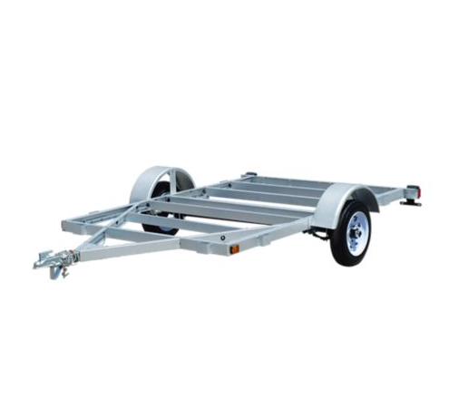 Stirling 1,250 lb. Capacity 5 ft. x 8 ft. Single Axle Galvalume Stirling Kit Trailer