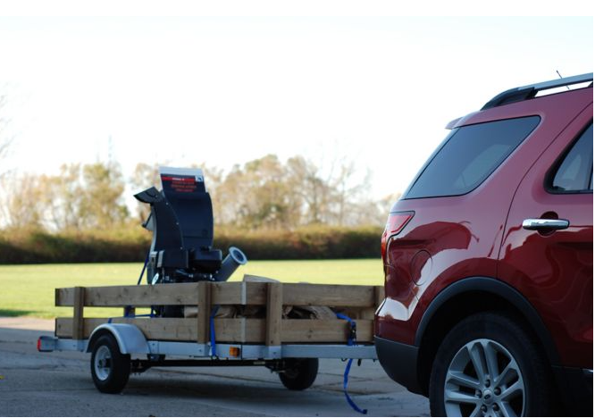 Stirling 4-ft x 8-ft Steel Utility Trailer