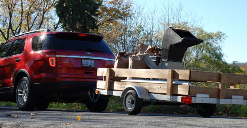 Stirling 4-ft x 8-ft Steel Utility Trailer