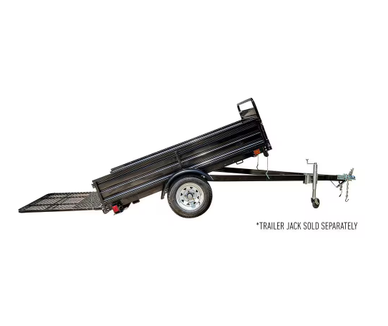 DK2 4.5 ft. x 7.5 ft. Single Axle Utility Trailer Kit with Drive-Up Gate