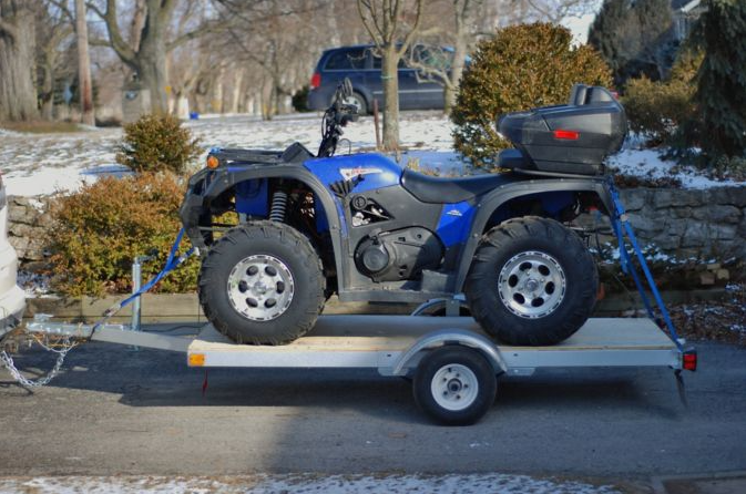 Stirling 4-ft x 8-ft Steel Utility Trailer