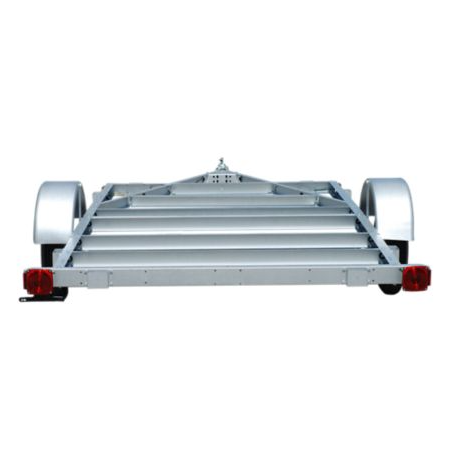 Stirling 1,250 lb. Capacity 5 ft. x 8 ft. Single Axle Galvalume Stirling Kit Trailer